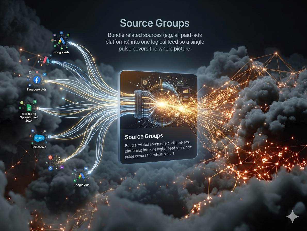 Source groups